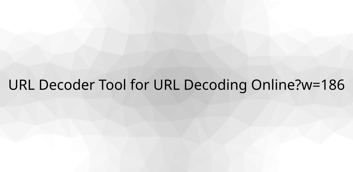 URL Decoder Tool For URL Decoding Online URL Decoder Tool For URL Decoding Online